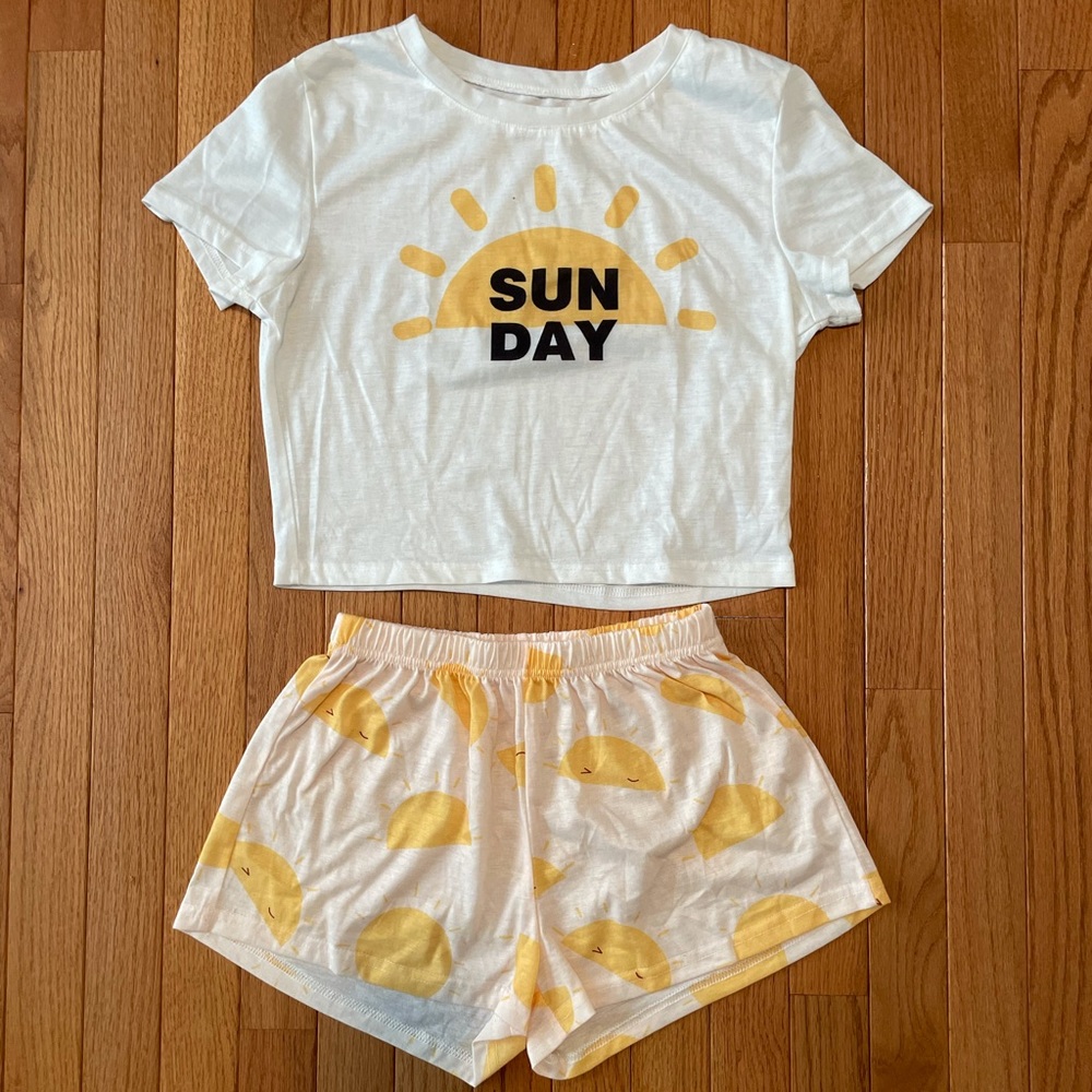 Shorts & Tee Pajama Set